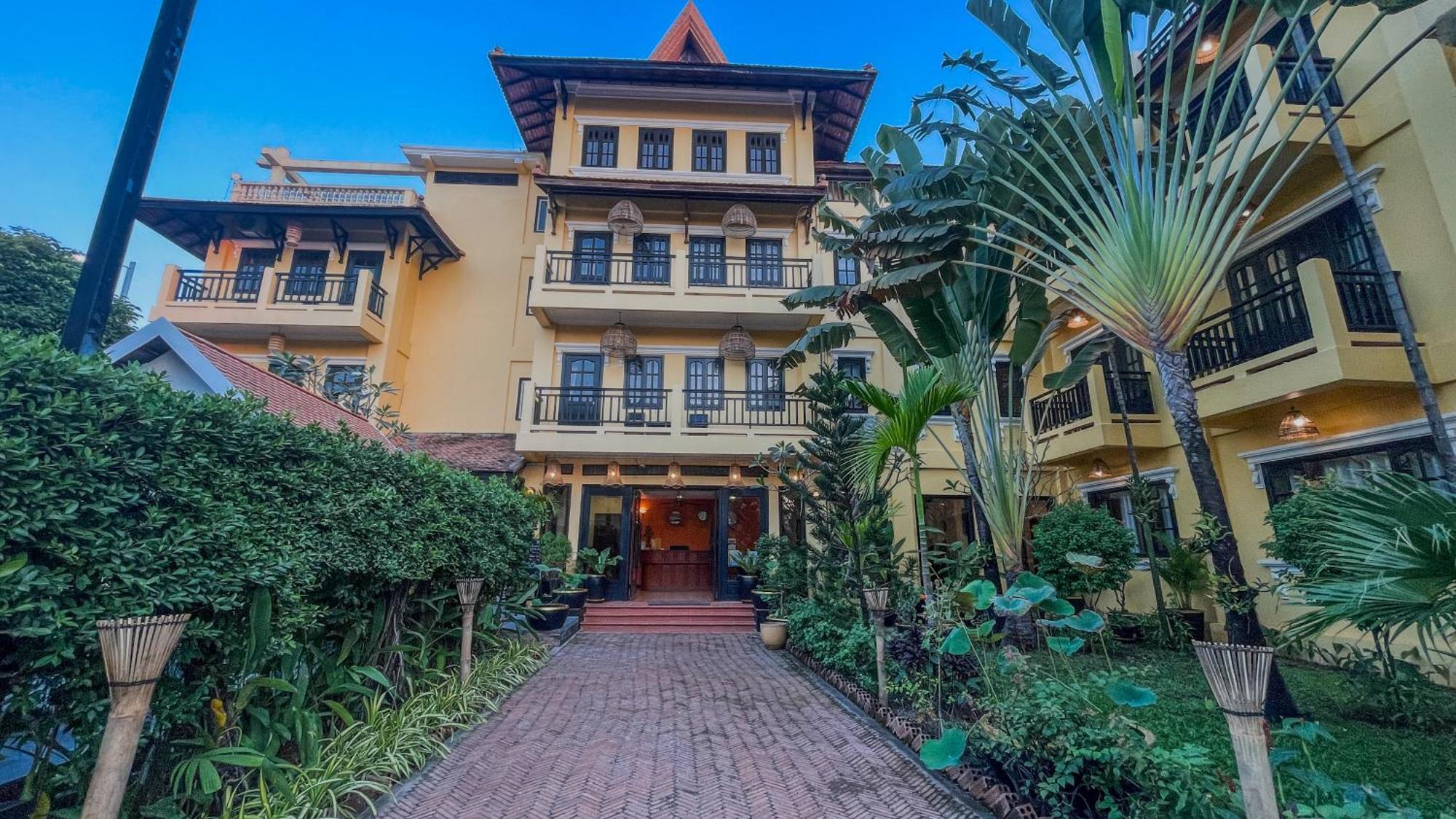 Villa Indochine D'Angkor Siem Reap Eksteriør billede