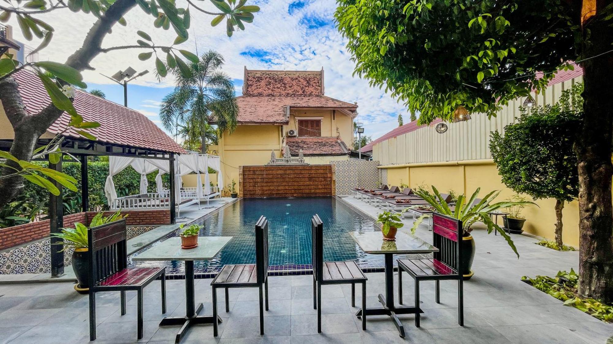 Villa Indochine D'Angkor Siem Reap Eksteriør billede
