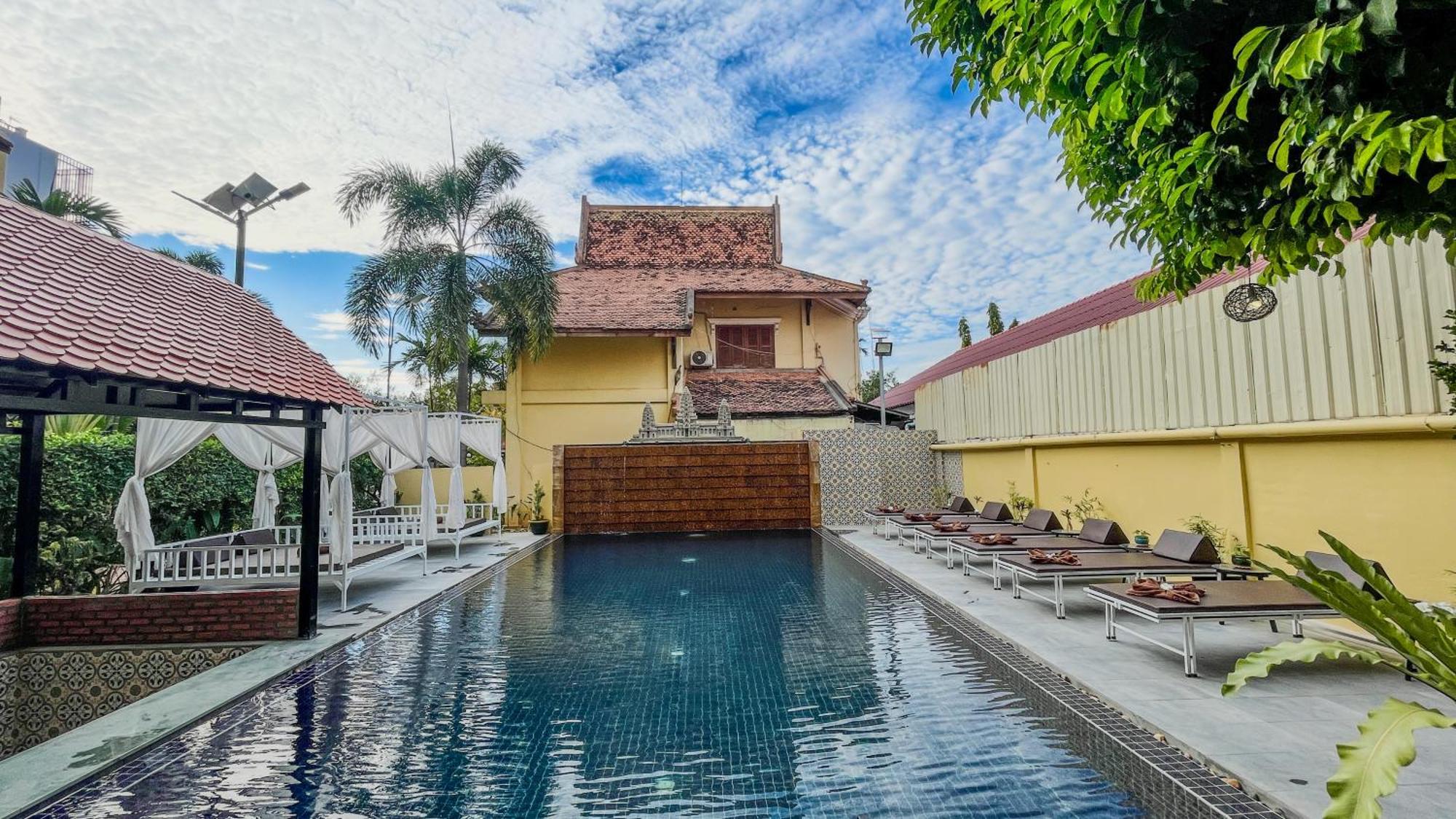 Villa Indochine D'Angkor Siem Reap Eksteriør billede