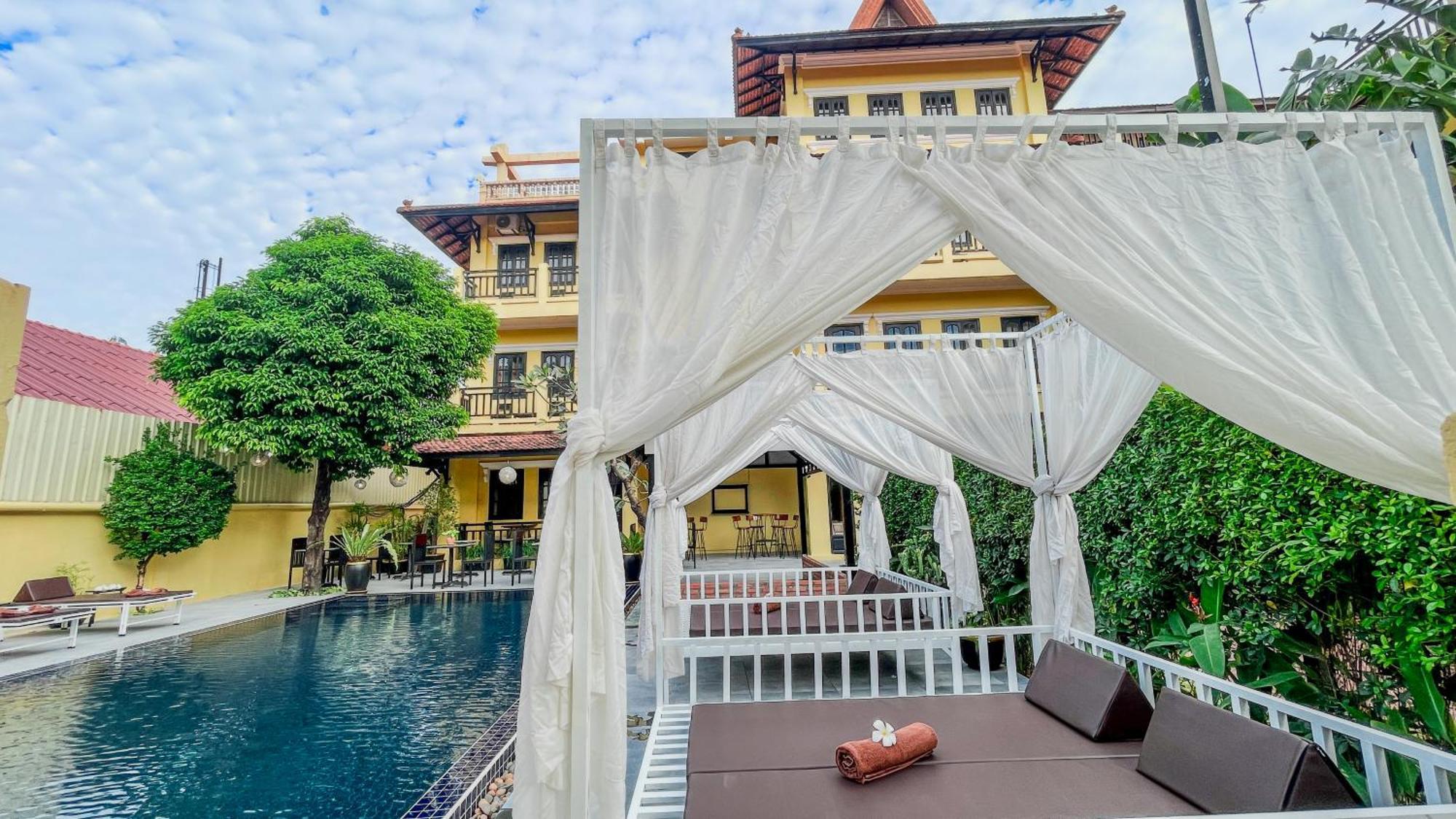 Villa Indochine D'Angkor Siem Reap Eksteriør billede