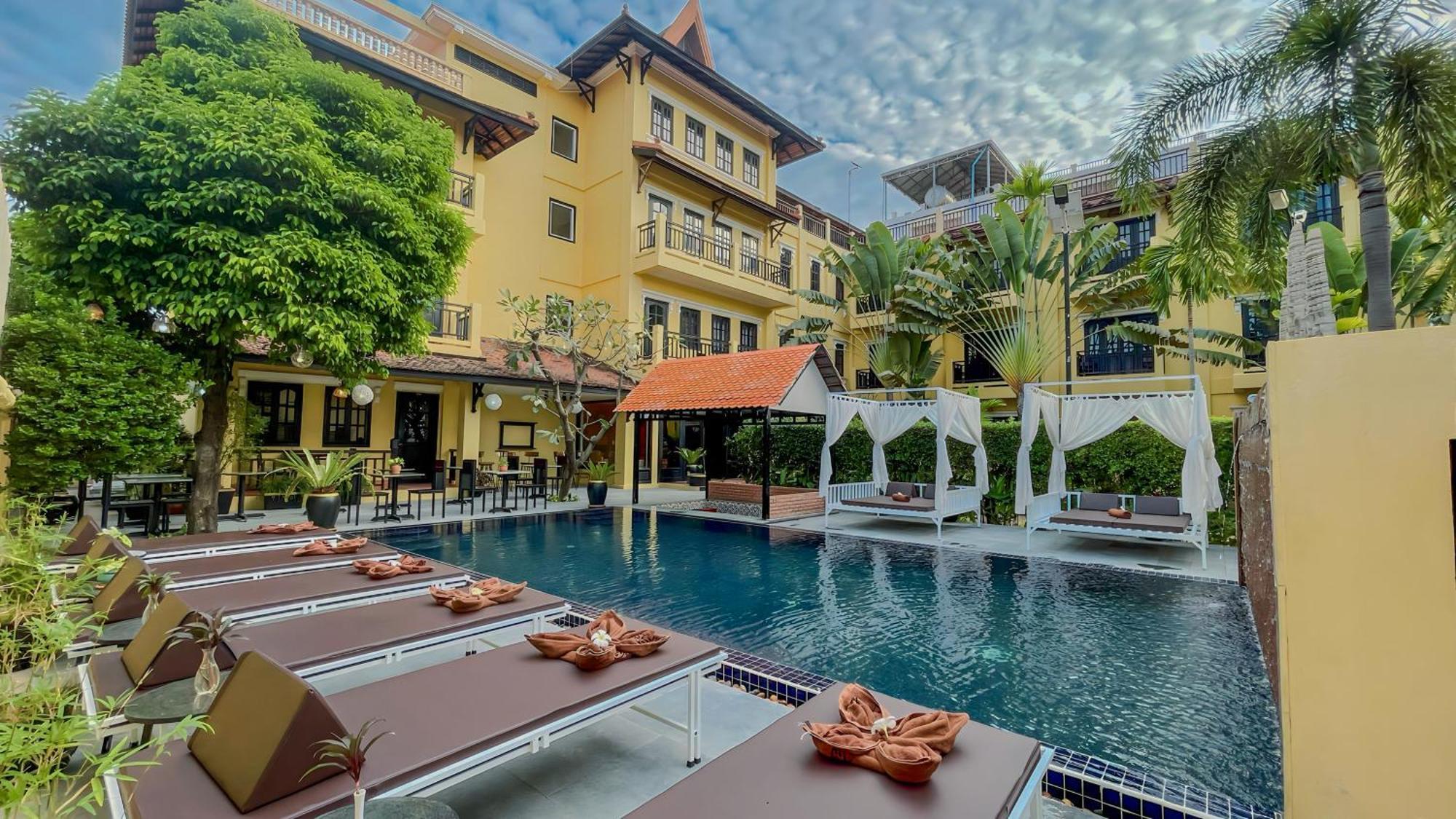 Villa Indochine D'Angkor Siem Reap Eksteriør billede