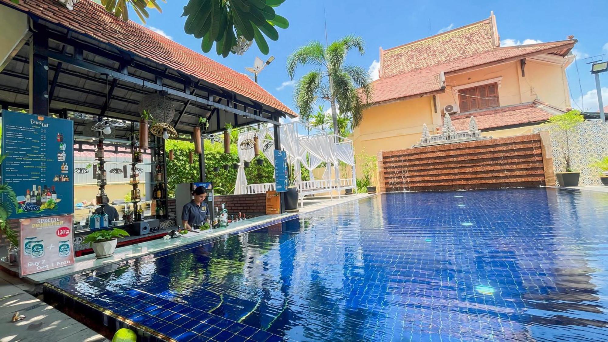 Villa Indochine D'Angkor Siem Reap Eksteriør billede