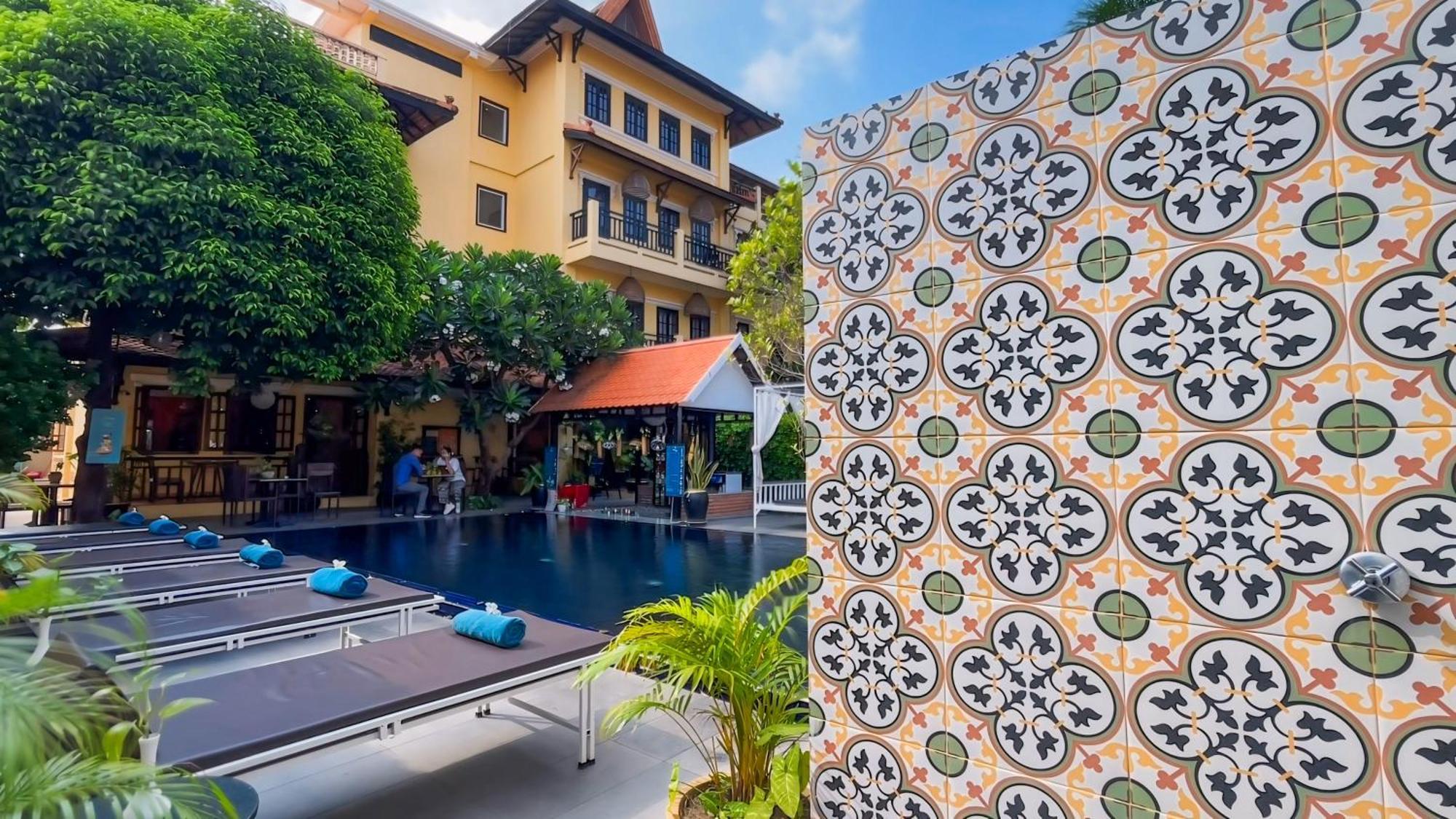 Villa Indochine D'Angkor Siem Reap Eksteriør billede